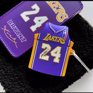 Lakers #24 Kobe Bryant airpod case for Airpod 1/2
